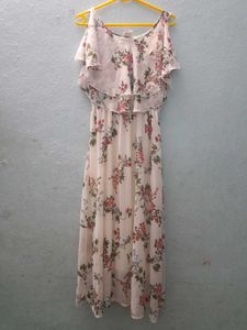 Western Wear  White Frock