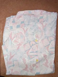 Patterned Button-Down Shirt