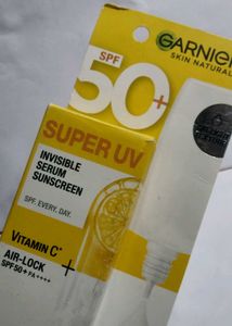 Garnier Invisible Serum Sunscreen