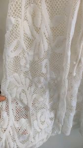 Lace  beach overlay dress