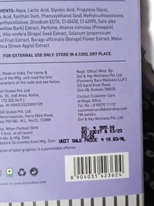 Dot &amp; Kay 10% AHA 2%BHA Exfoliation Serum