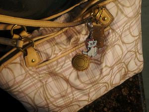 Coach Pink/Beige Handbag