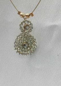 Sparkling Stone Pendant Necklace
