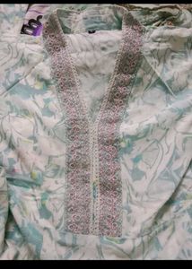 Floral Print Kurta