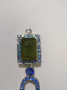 Green Stone Earrings