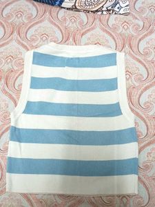 Zara Striped Knit Tank Top