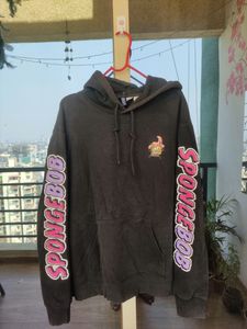 H&amp;M x Spongebob Back-printed Hoodie