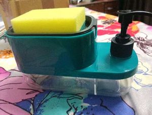 2-in-1 Soap Dispenser and Sponge Holder