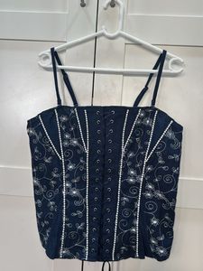 Floral Corset Top