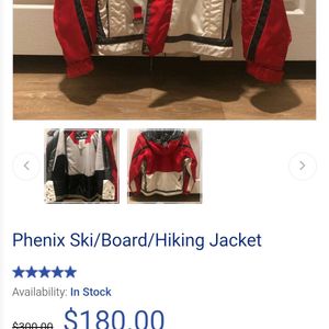 Red &amp; Grey Winter Jacket