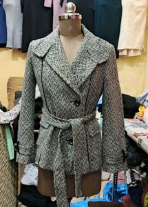 pintrest Belted Tweed