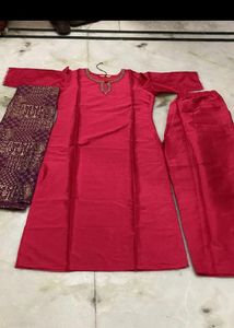 Branded Kurta Set With Dupatta