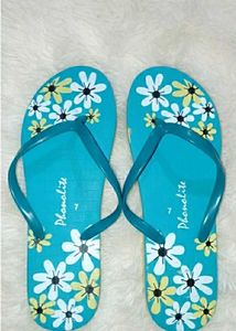 Floral Flip Flops - Beach Ready! indian 7