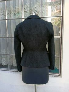 Black Tweed Coat