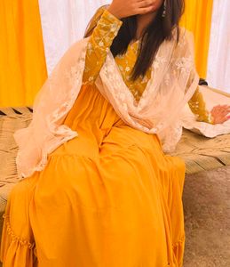 YELLOW ANARKALI🌻