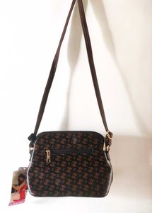 Lavie Brown Crossbody Bag