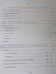 CBSE English Core Class 11 Question Bank