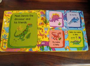 Lift The Flap dinosaur Book