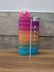 Motivational Water Bottles Set Of 2 (900ml &300ml)