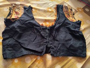 Elegant Black Saree Blouse