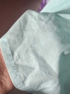Cute Embroidered Aqua Dress