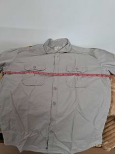 Men&#39;s Beige Casual Shirt