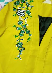 Pannkh Blazer Lime Green