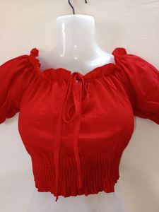 Imported Cute Red Tops 🤩