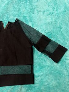 Sheer Panel Top