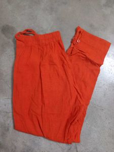 Leggings Bundle - Orange fancy &amp; Floral Black