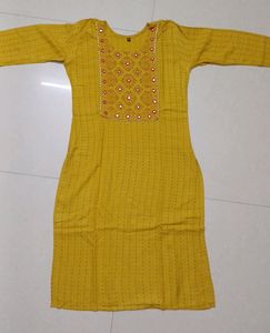 Yellow Kurti
