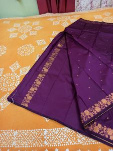 New Copper Zari Banarasi Karan Silk With Bp