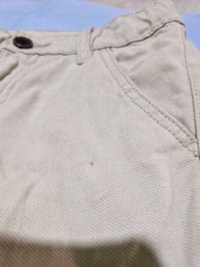 Navy Blue Shirt And Cream Pants 5-6y