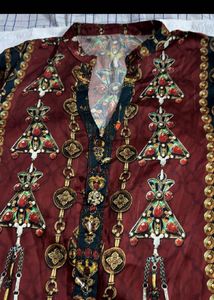 Elegant Maroon Kurta