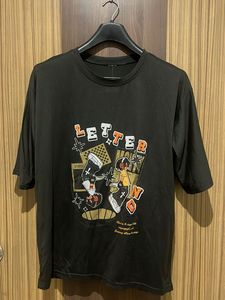 Graphic Print T-Shirt - Black