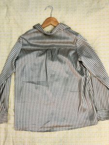 Patterned satin Shirt