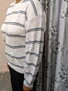 White Colour Sweater
