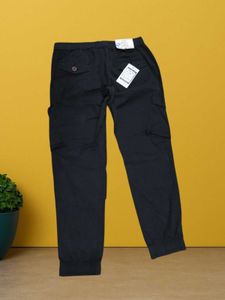 L@39 Size-34 Black Cargo Pants
