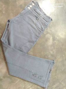 Light Blue Bootcut Stylish Jeans