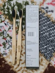 Oralvit Bamboo Toothbrushes (Pack of 2)
