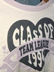 Vintage Style Cropped Tee