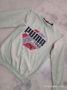 Sweatshirts Green Casual Wear