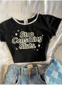 Crop T Shirt (34 In)