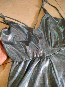 Silver Disco Playsuit 🪞💎🎙️📽️💍🔍