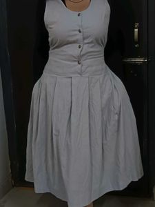Vintage Style Midi Dress