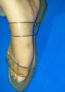Grey And Golden Slipper (Combo)