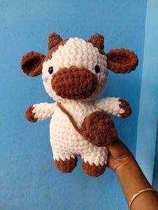 Crochet Cow Plushie
