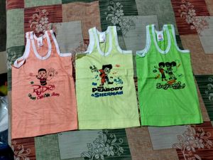 Three Baby Vests