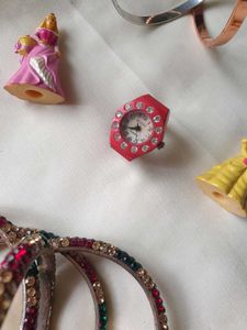 Jewelry Bundle: Bangles &amp; Watch