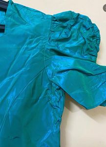 Vintage Turquoise Party Dress